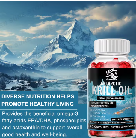 Antarctic Krill Oil 2,000 mg — in use