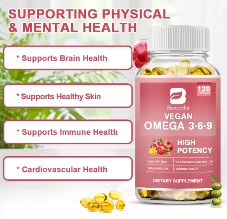 Omega 3-6-9 Vegan — 120 Capsules — product details