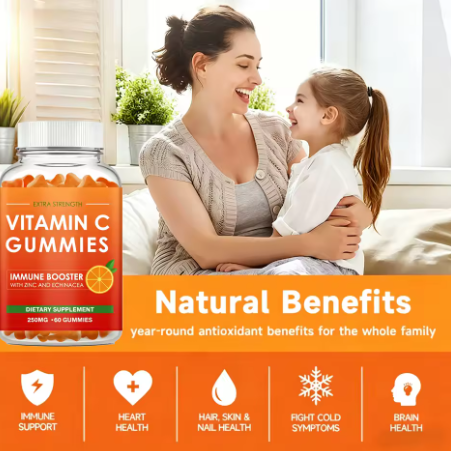 Vitamin C 250 mg — 60 Gummies — in use