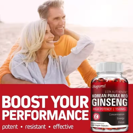 Korean Red Panax Ginseng — in use