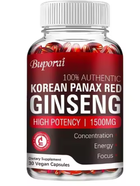 Korean Red Panax Ginseng — product bottle