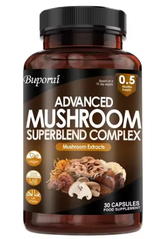 Mushroom Super Blend Complex — product bottle