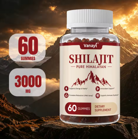 Shilajit Gummies 3,000 mg Blend — 60 Gummies — product details