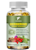 Berberine with Cinnamon, Bitter Melon & Turmeric — product bottle