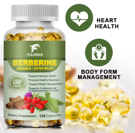 Berberine with Cinnamon, Bitter Melon & Turmeric — product details