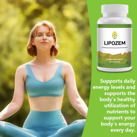 Lipozem — Metabolism & Gut Support, 60 Capsules — in use