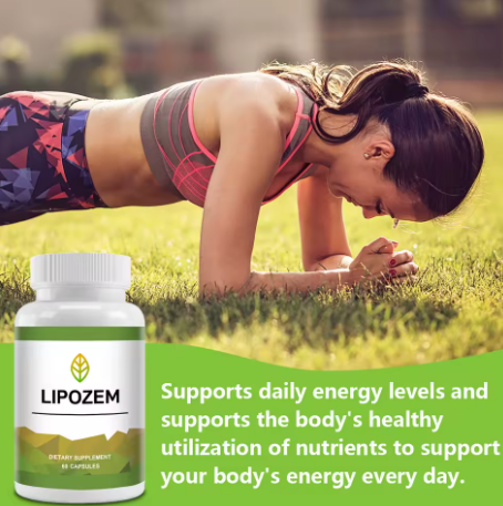 Lipozem — Metabolism & Gut Support, 60 Capsules — in use