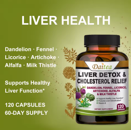 Liver Support — Dandelion, Artichoke, Milk Thistle & Alfalfa — product details