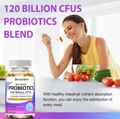 Probiotics 120 Billion CFU — 36 Strains + Enzymes — product details