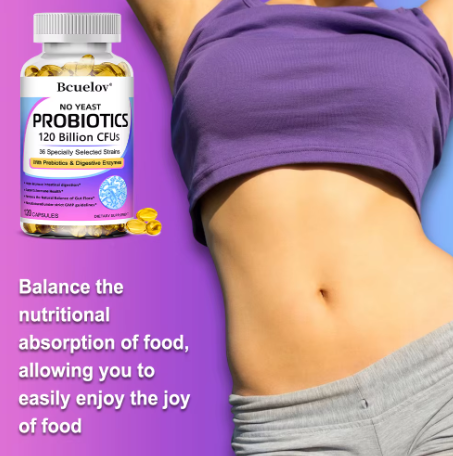 Probiotics 120 Billion CFU — 36 Strains + Enzymes — product details
