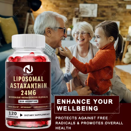 Liposomal Astaxanthin 24 mg — in use
