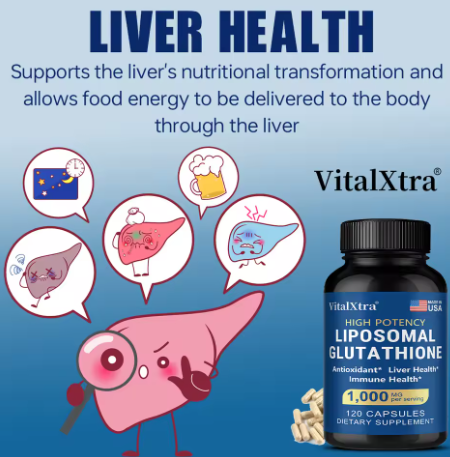 Liposomal Glutathione 1,000 mg + Vitamin C — product details