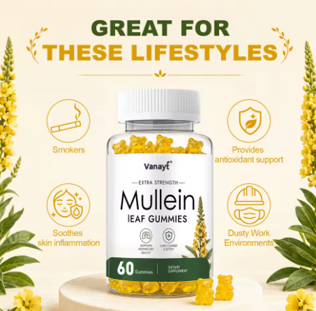 Mullein Leaf Gummies 2,000 mg — product details