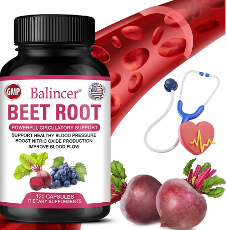Beetroot + Black Pepper — Nitric Oxide Support, 120 Capsules — product details