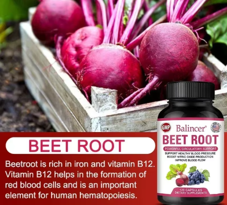 Beetroot + Black Pepper — Nitric Oxide Support, 120 Capsules — product details