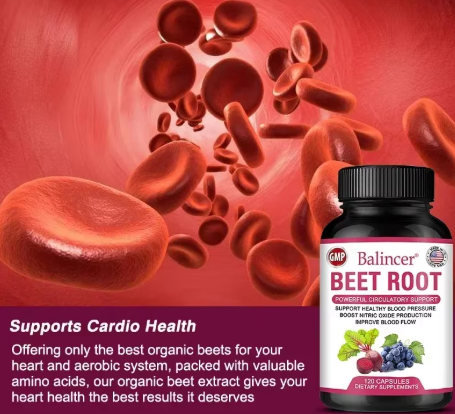 Beetroot + Black Pepper — Nitric Oxide Support, 120 Capsules — product details