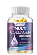 Multi Collagen Complex — Types I, II, III, V & X, 1,800 mg — product bottle