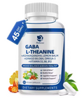 GABA 10-in-1 with L-Theanine & Ashwagandha — 90 Capsules — product bottle