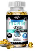 Eye support formula with lutein and zeaxanthin, 120 capsule bottle