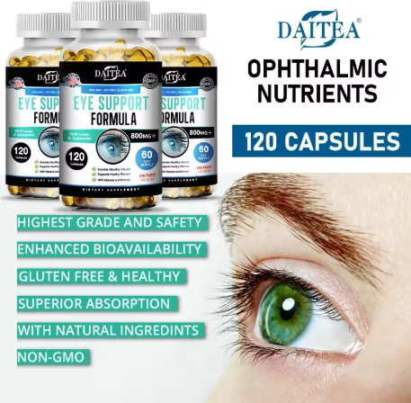 Eye support formula, 120 capsules, enhanced bioavailability and superior absorption