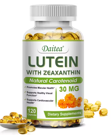 Lutein 30 mg with zeaxanthin bottle