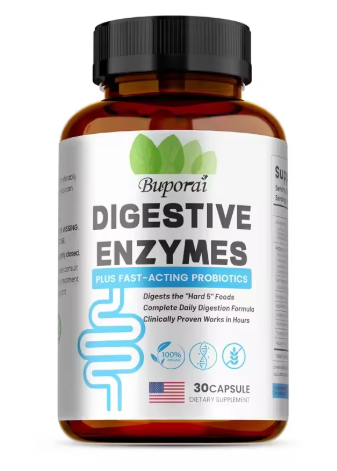 Digestive enzyme complex bottle