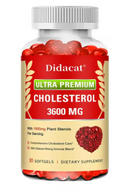 Cholesterol formula with 1500 mg plant sterols per serving, 30 softgel bottle