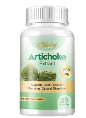 Artichoke extract 500 mg, 30 capsule bottle