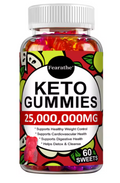 Keto gummies, 60 gummy bottle