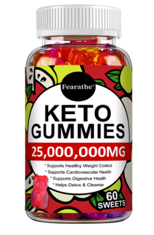 Keto gummies, 60 gummy bottle