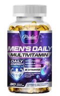 Men's daily multivitamin, 30 capsule bottle
