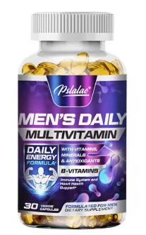 Men's daily multivitamin, 30 capsule bottle