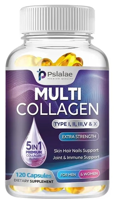 Multi Collagen Complex, 120 capsule bottle