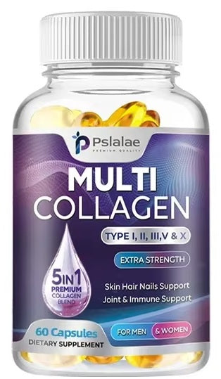 Multi Collagen Complex, 60 capsule bottle