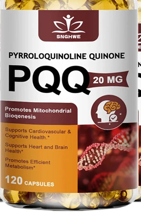PQQ 20 mg, 120 capsule bottle